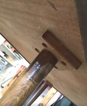 Tavolo vintage anni '60 design scandinavo