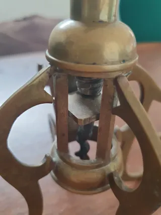 Cavatappi ottone antico 1900