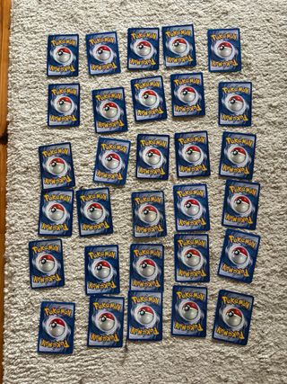 Lote de 30 Cartas Pokémon 1995-2000