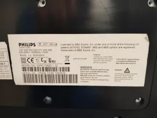 Televisor Philips Negro