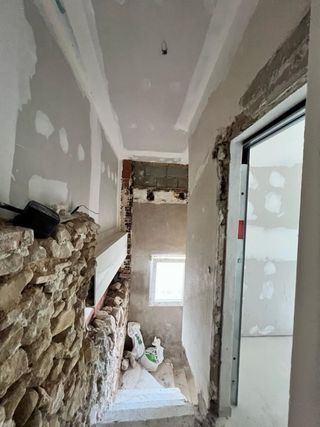 Pladur terminado masiyado ,lijado sin pintar