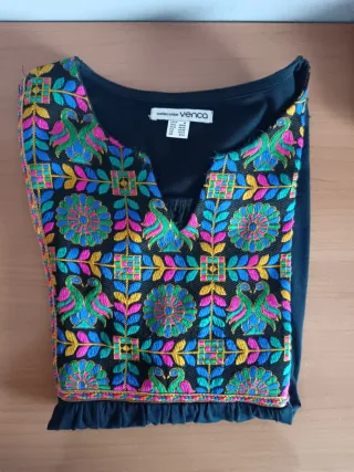 Jersey Venca Negro Bordado Talla M