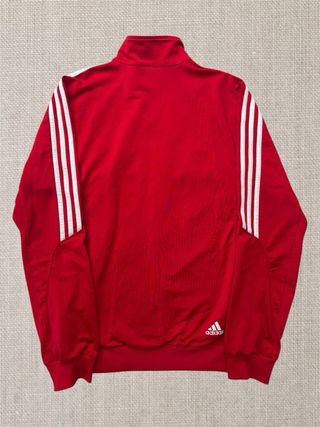 Chaqueta Adidas Roja Cremallera Talla S