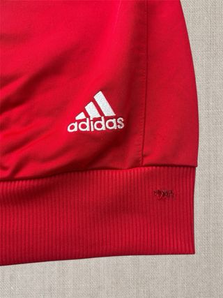 Chaqueta Adidas Roja Cremallera Talla S