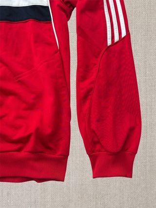 Chaqueta Adidas Roja Cremallera Talla S