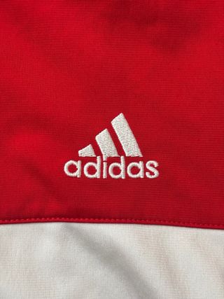 Chaqueta Adidas Roja Cremallera Talla S