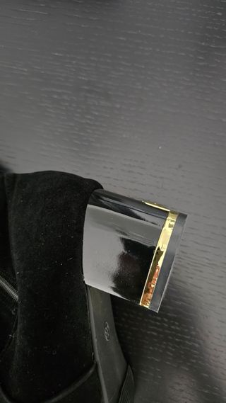 Botas Cano Alto Senhora Pretas