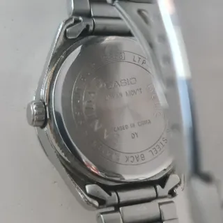 Reloj Casio Plata Mujer