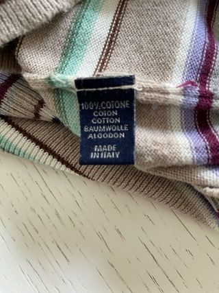 Cardigan ROMEO GIGLI Beige/Viola Tg. S