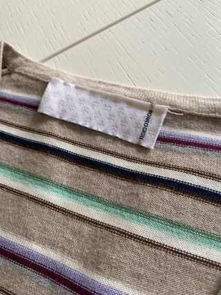 Cardigan ROMEO GIGLI Beige/Viola Tg. S