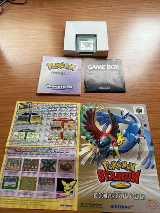 Pokemon cristal original completo 🇪🇸