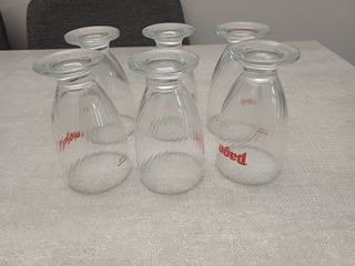 Set 6 Bicchieri Pago in Vetro
