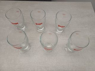 Set 6 Bicchieri Pago in Vetro