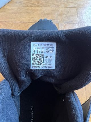 Adidas trail para niños talla 38 2/3 dos usos