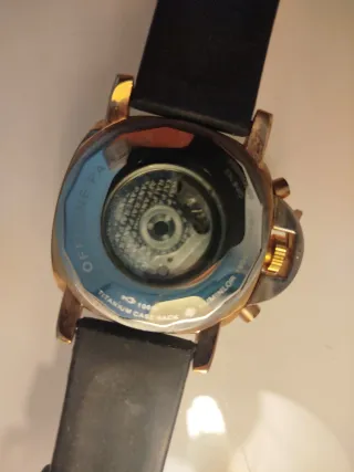 Reloj Panerai Luminor Oro Azul