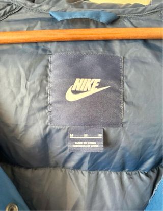 Plumifero largo Nike M azul