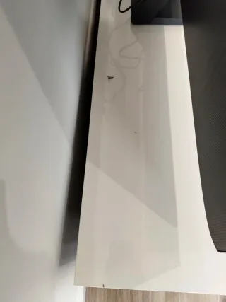 Mueble TV IKEA BYAS Blanco 160x42x45