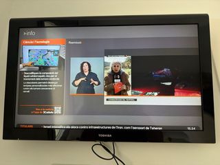 Televisor Toshiba Negro 32 pulgadas