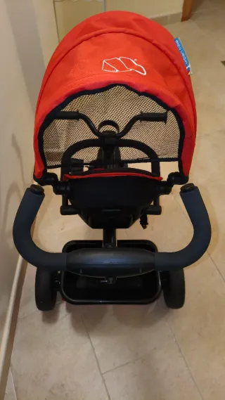 Triciclo Moltó Urbán Trike Rojo y Negro