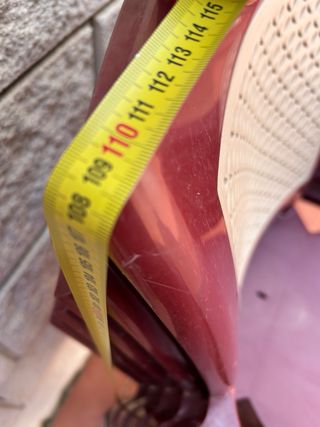 Sillas de plástico para jardín (Set de 4)