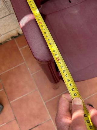 Sillas de plástico para jardín (Set de 4)