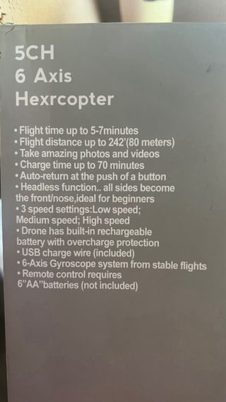 Dron FX-16 FPV HD Cámara