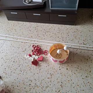 Lote Lámpara y Barras Cortina