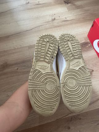 Nike Dunk White/Yellow