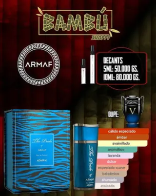 Perfume Árabe The Pride Of Armaf Admiral