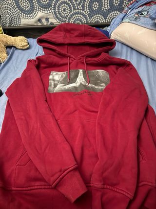 Sudadera Pray Roja Talla XL