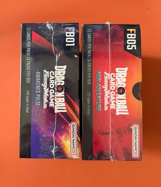 Box Dragon Ball Fusion World FB01 e FB05