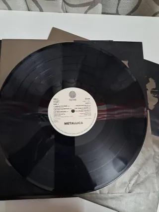 Vinilo Metallica The Black Album