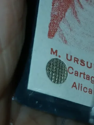 Reliquia Antigua Ursula Micaela ALICANTE CARTAGENA