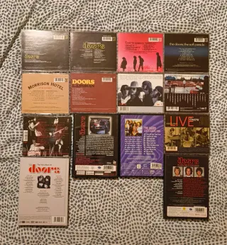 Lote CD's y DVD's The Doors