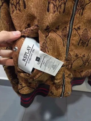 Cazadora REPLAY M L Chaqueta Reversible Bomber xwz