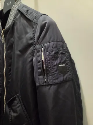 Cazadora REPLAY M L Chaqueta Reversible Bomber xwz