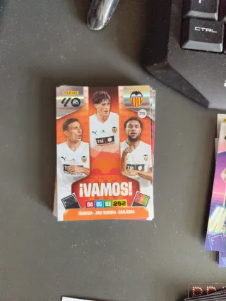 Cartas Adrenalyn 25-26