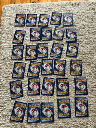 Lote 30 Cartas Pokémon 1995-2000