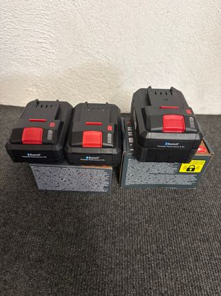 3 Baterías Parkside Performance 20V 4Ah 8Ah