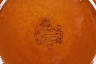 Elegante set 6 piatti aperitivo Pagnossin