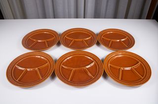 Elegante set 6 piatti aperitivo Pagnossin