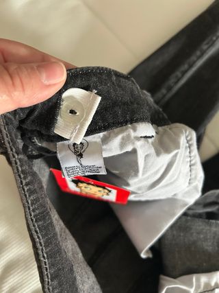 Pantalón negro Betty Boop (Talla 14)