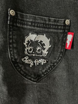 Pantalón negro Betty Boop (Talla 14)