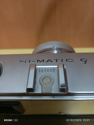 Cámara Minolta Flash HI-Matic 9 ➕ Funda Original