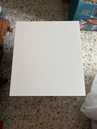 Mesa de noche Ikea blanca