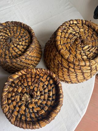 Estriños de paja antiguos 1920-2925