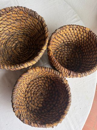 Estriños de paja antiguos 1920-2925