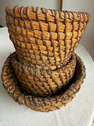 Estriños de paja antiguos 1920-2925