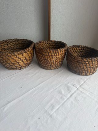 Estriños de paja antiguos 1920-2925