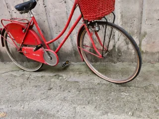 Bicicletta Donna Vintage Old Line Rossa